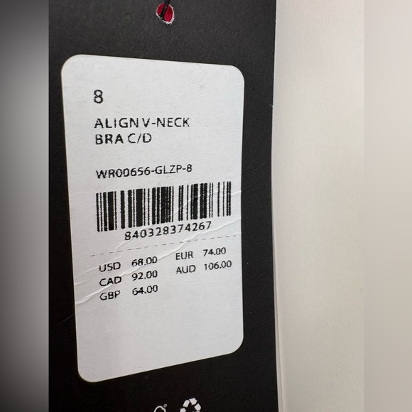 Lululemon x Peloton Align V neck bra - Picture 7 of 7